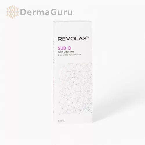 REVOLAX Sub-Q L., Hautfüller mit Hyaluronsäure, Behandlung tiefer und starker Falten, 1 x 1,1 ml