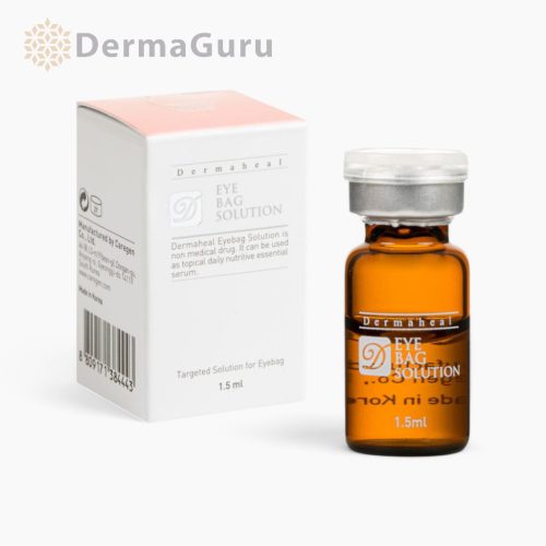 DERMAHEAL Eye Bag Solution, Entfernung von Tränensäcken, 1 x 1,5 ml Ampulle