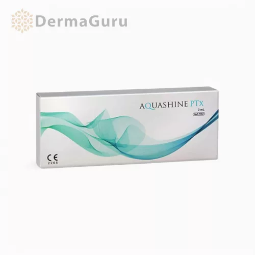 Aquashine PTx, Hautfüller mit Hyaluronsäure, Behandlung mittlerer und tiefer Falten, 2x2ml