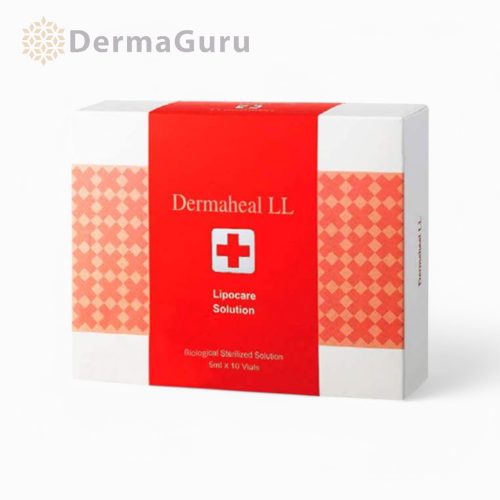 Dermaheal LL Anti-Cellulite, Entfernung von Fettablagerungen, Reduktion von Cellulite, 10 x 5 ml Phiole