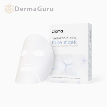 Hyaluronsäure-Gesichtsmaske, 8 Stück, Croma