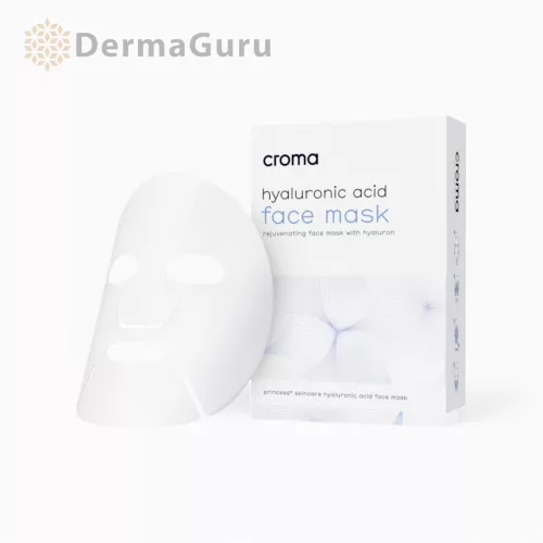 Hyaluronsäure-Gesichtsmaske, 8 Stück, Croma