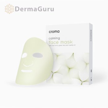   Calming Face Mask, beruhigende Gesichtsmaske, Hyaluronsäuremaske, 8 Stk., Croma