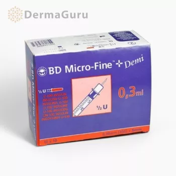BD Micro-Fine+ Penkanyle 0,3 ml 30G, Einwegspritze, 10 Stk