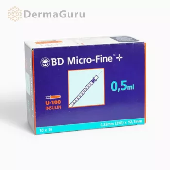 BD Micro-Fine+ Penkanyle 0,5 ml 29G, Einwegspritze, 10 Stk