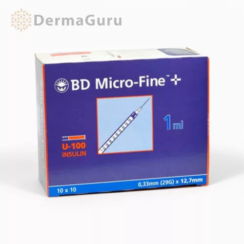 BD Micro-Fine+ Penkanyle 1 ml 29G, Einwegspritze, 10 Stk