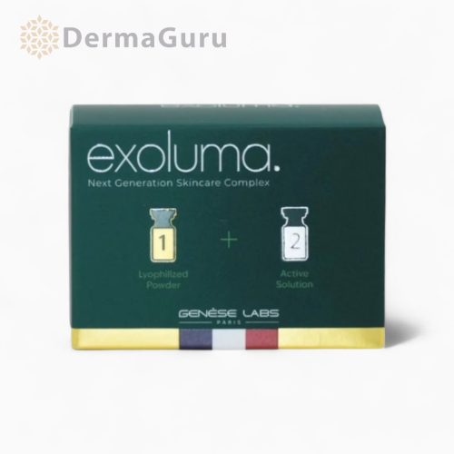 Exoluma Set – Hautverjüngendes Serumkomplex mit Exosomen (Lyophilisiertes Pulver + Aktivierungslösung)