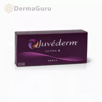 Juvederm Ultra 3 Lidocain, Hyaluronischer Füllstoff, 2x1 ml