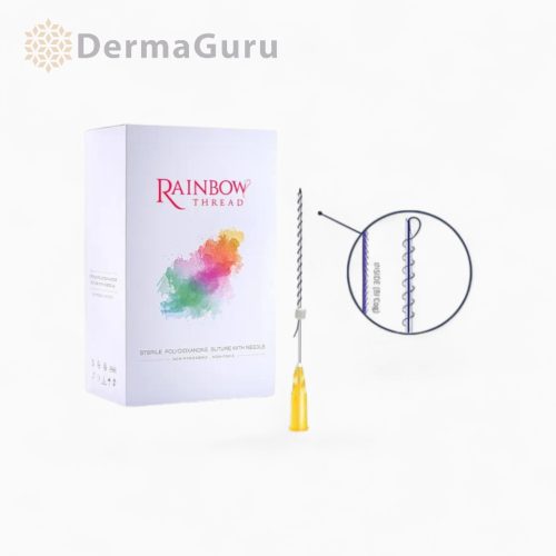 Rainbow Thread COG Ultra+, Biofaden zur Konturhebung und Straffung des Gesichts, 25G/60/185, 100 Fäden (5 Beutel x 20 Stk)