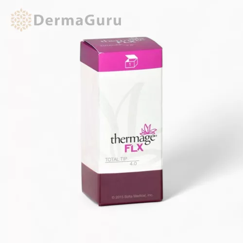 Thermage FLX Total Tip, Gesichtsstraffung und Konturverbesserung, Faltenreduzierung und Hauterneuerung, 4,0 cm² / 900 Impulse