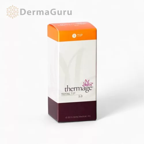 Thermage Total Tip, tiefenschichtige Hautstraffung und Konturverbesserung, Faltenreduzierung und Texturverbesserung, 3,0 cm² / 900 Impulse