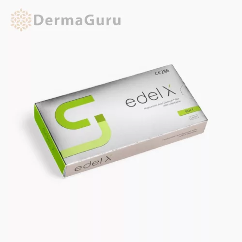 Edel X Soft, Hautfüller mit Hyaluronsäure, der feine Linien glättet. 1 x 1 ml