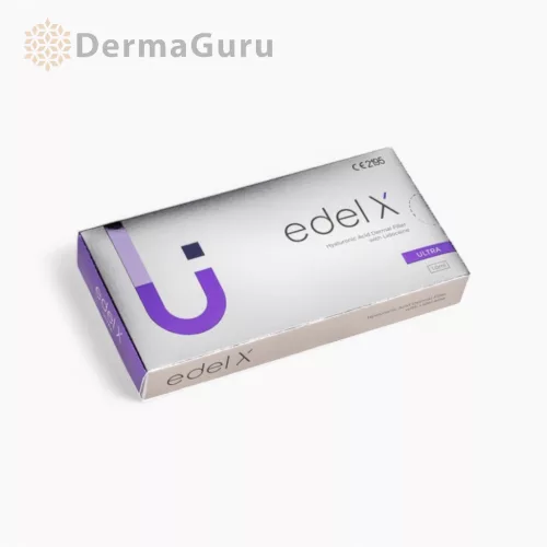 Edel X Ultra, Hyaluronsäure-Hautfüller, Korrektur tiefer Falten und Linien, 1 x 1 ml