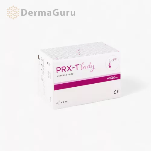 PRX‑T Lady, nadelfreies Biorevitalisierungsmedizinprodukt für den Intimbereich, 5×2 ml