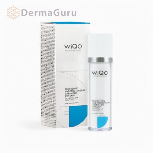 WiQo Nährende und feuchtigkeitsspendende Gesichtscreme für trockene Haut 50 ml