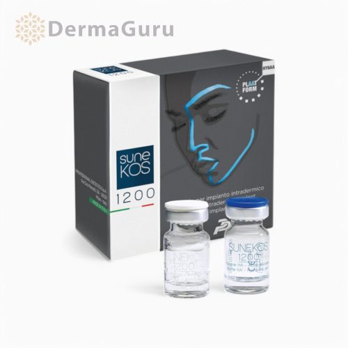 Sunekos1200, Hyaluronfiller, Aminosäuren, Behandlung starker Falten und geschädigter Haut, 1 x 3 ml + 1 x 100 mg